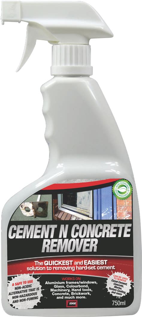 cleaning mud Australia|Builders Edge 750ml Cement 'N' Concrete Remover.